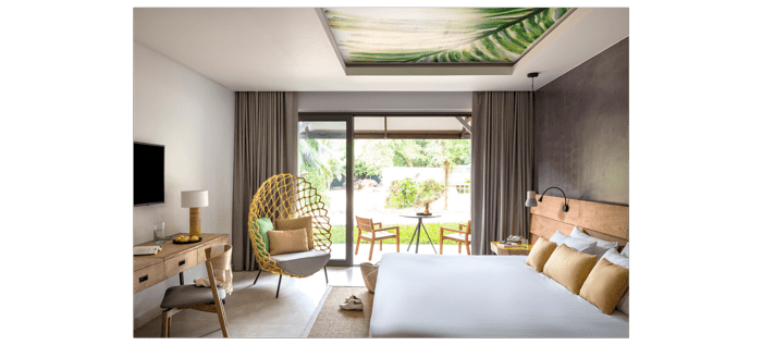 chambre suite Club Med Seychelles Exclusive Collection bois tropical