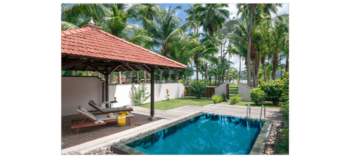 villa piscine privée lodge Club Med Seychelles famille ou couple