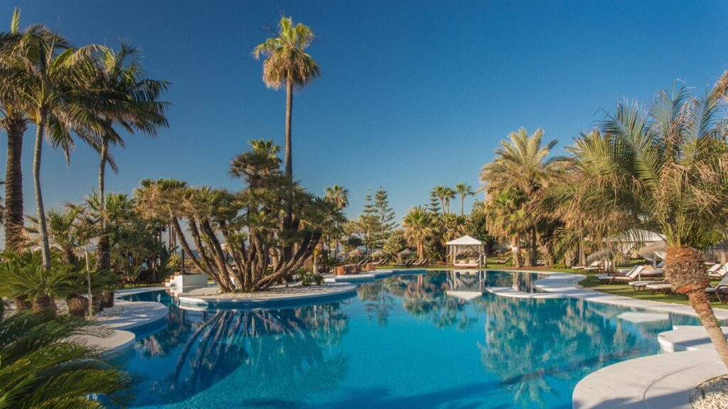 Les piscines du Kempinski hôtel Bahia