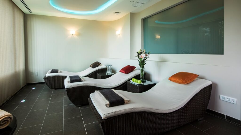 L'espace relaxation du resort spa