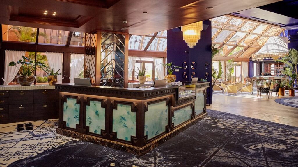 Accueil au Kempinski Hôtel Bahia