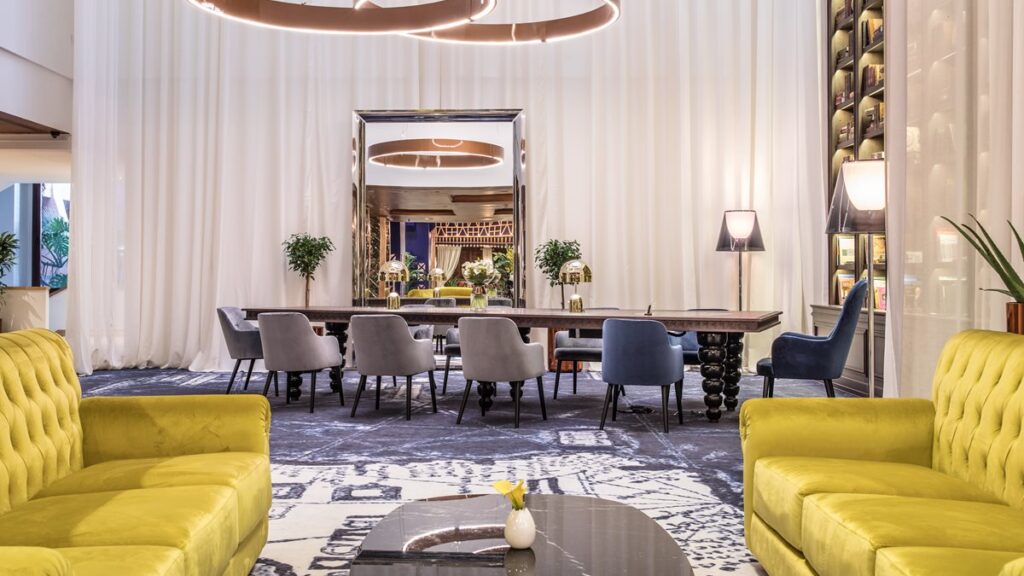 Salon du Kempinsky hôtel Bahia