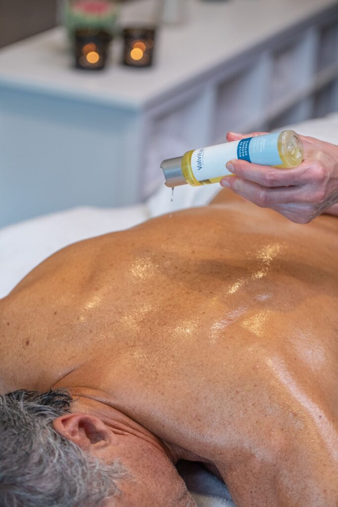 Un massage deep tissue