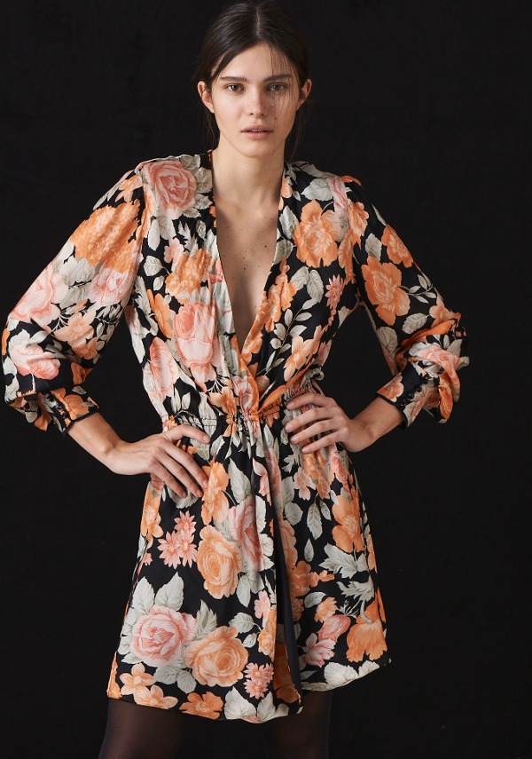robe fleurie antik et batik