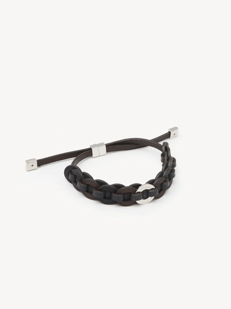 Boucle d'oreille cuir | Chloe