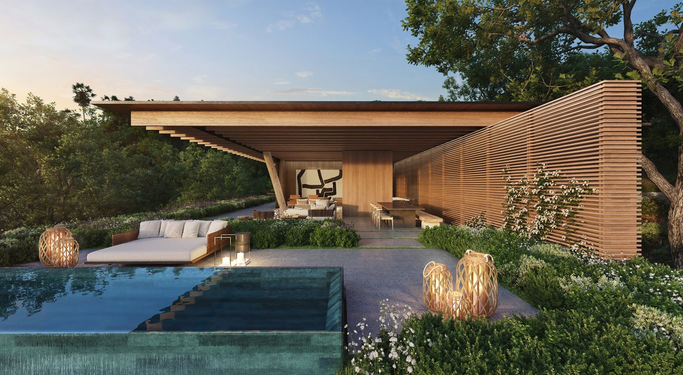 hotel bulgari sinstalle a los angeles bungalow