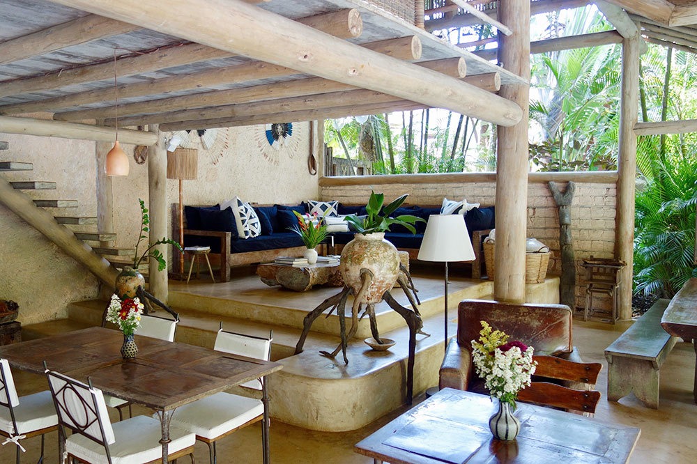 hôtel romantique Brésil — Uxua Casa villa Bahia jungle et plage