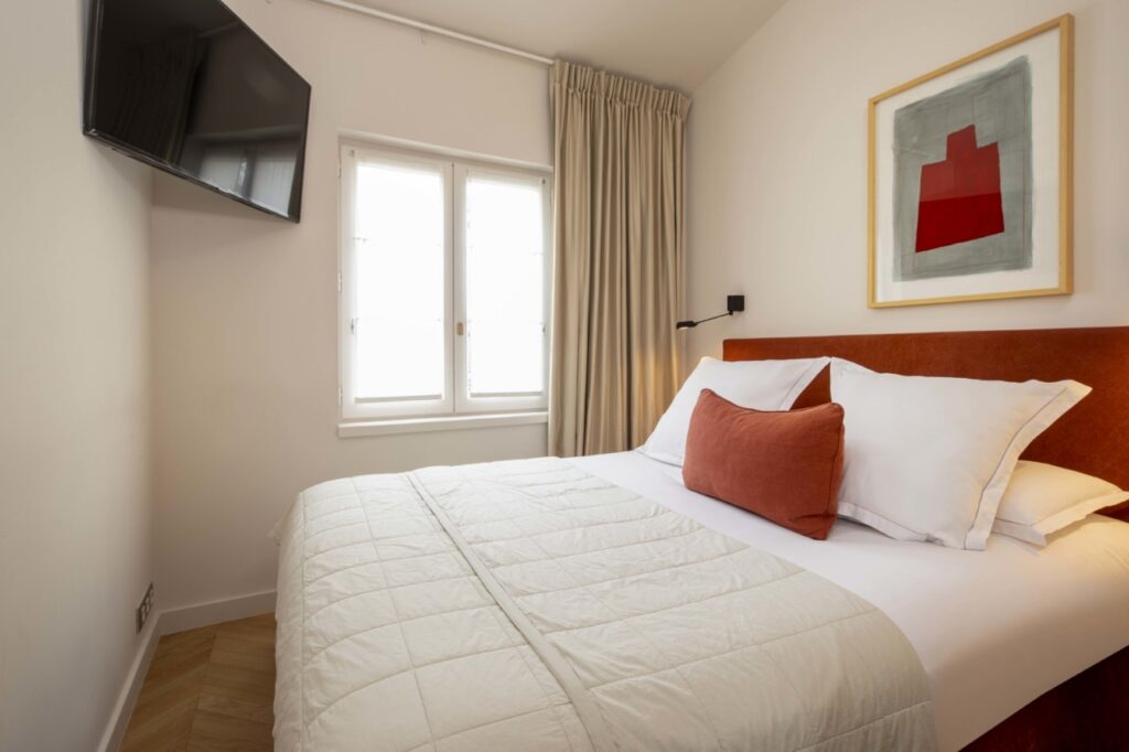 La chambre à la Résidence Nell