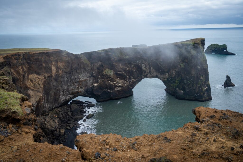 A Vik Dyrholaey