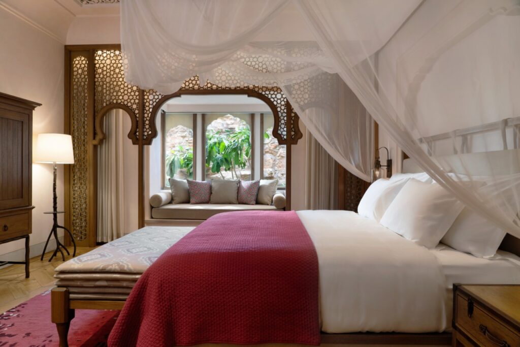 Une chambre digne d'un maharadja