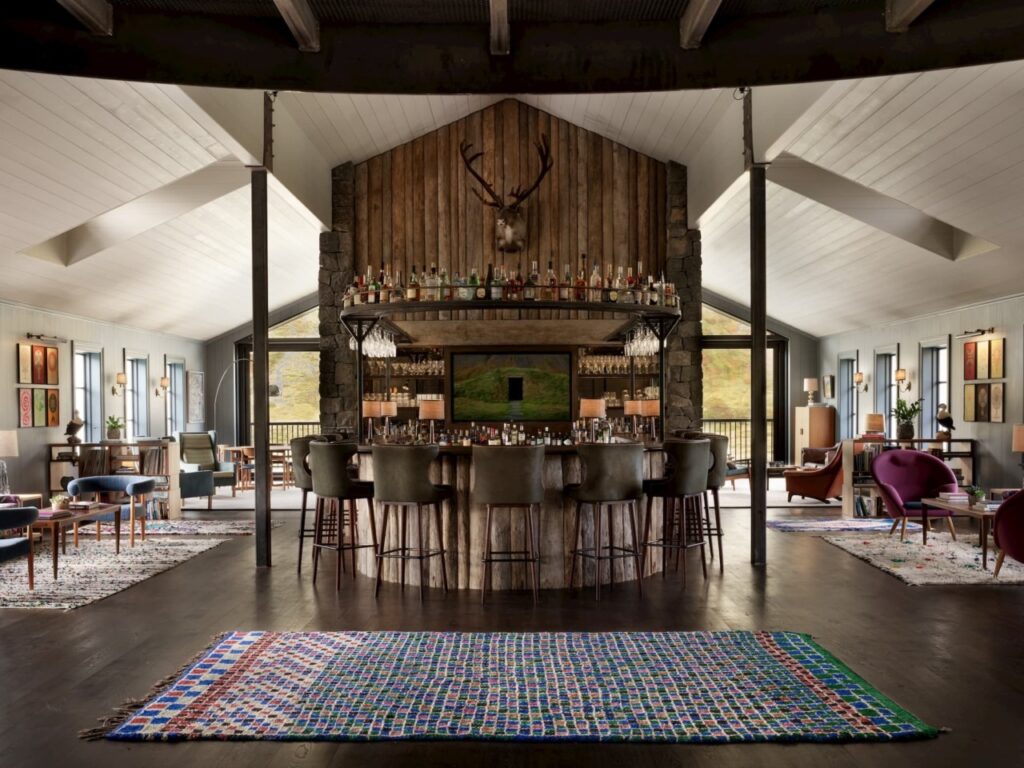 Le bar au Deplar Farm