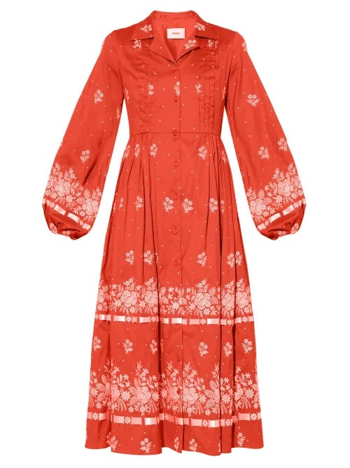 Une autre robe fleurie Erdem