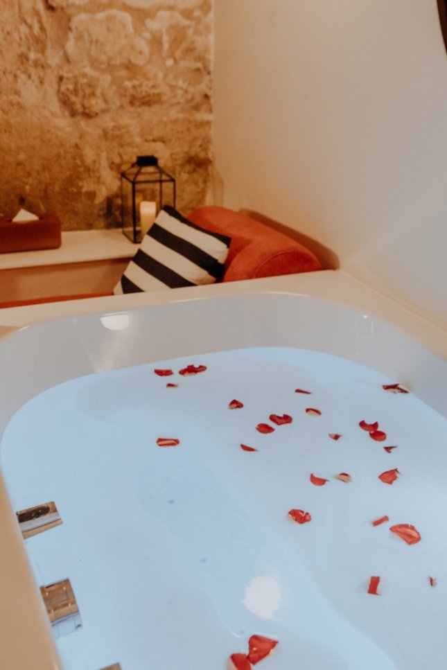 Un bain pour se relaxer