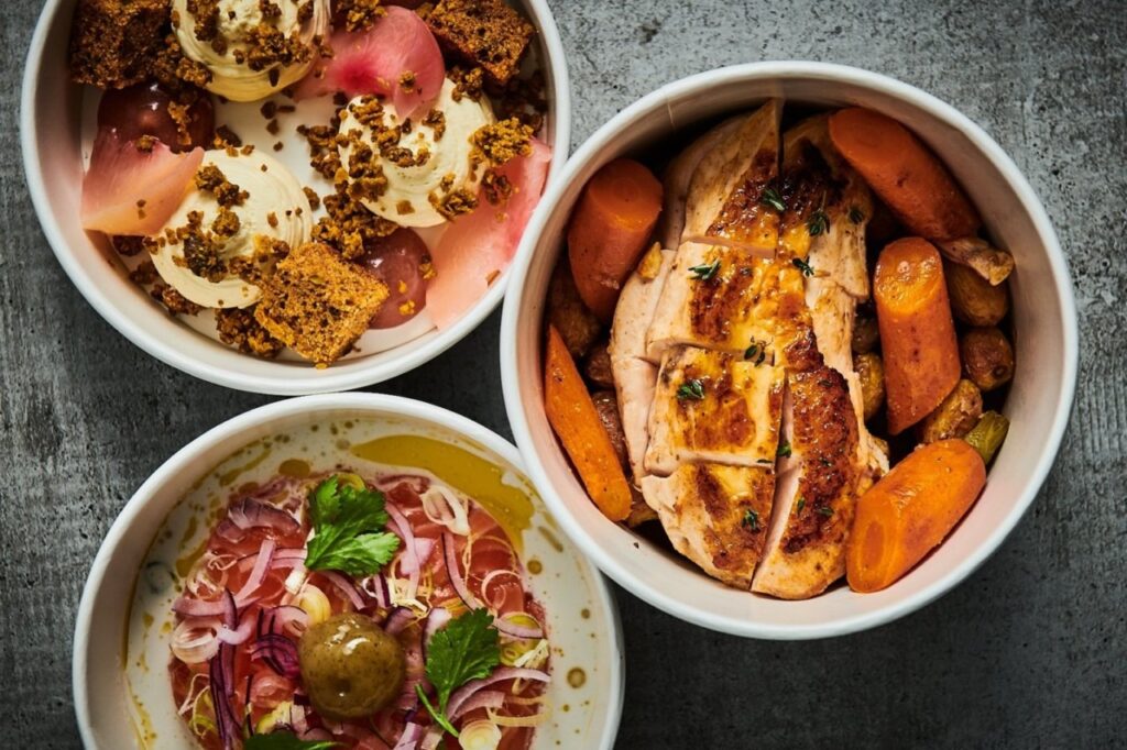 Un repas à partager en amoureux