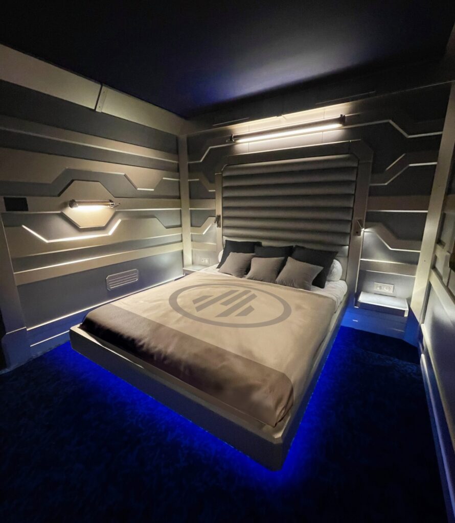 La chambre du nouvel hôtel du parc