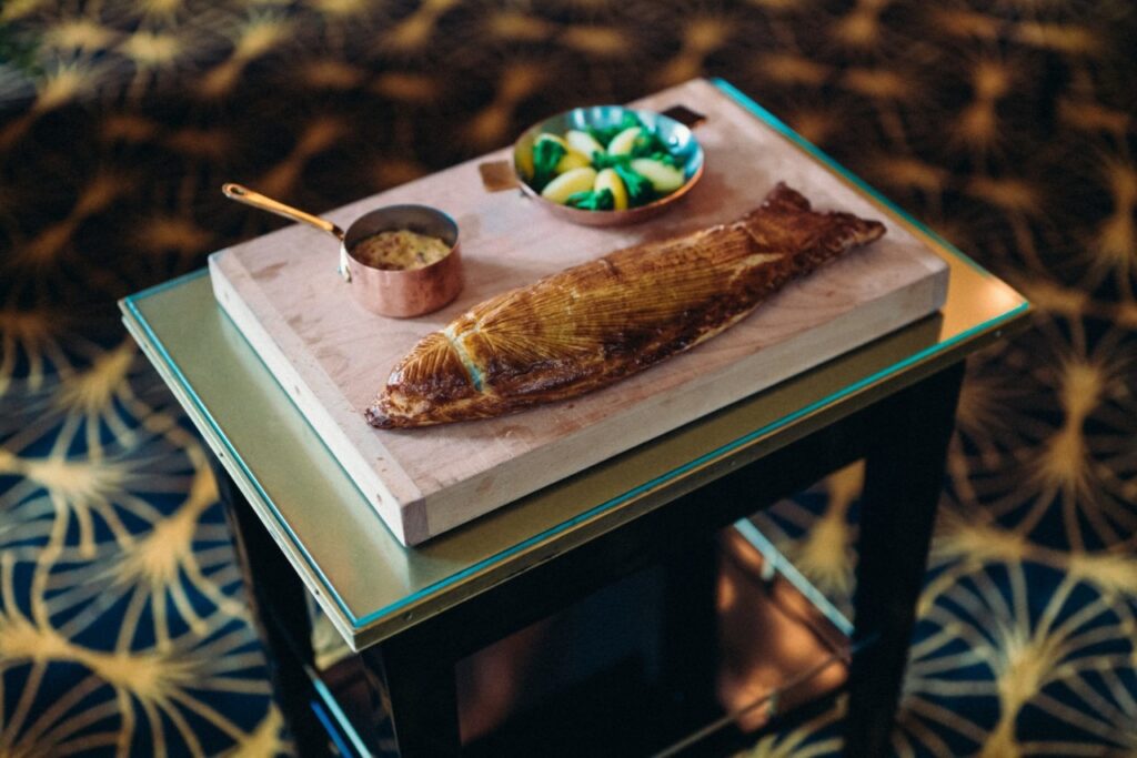 Un des plats au Relais Plaza