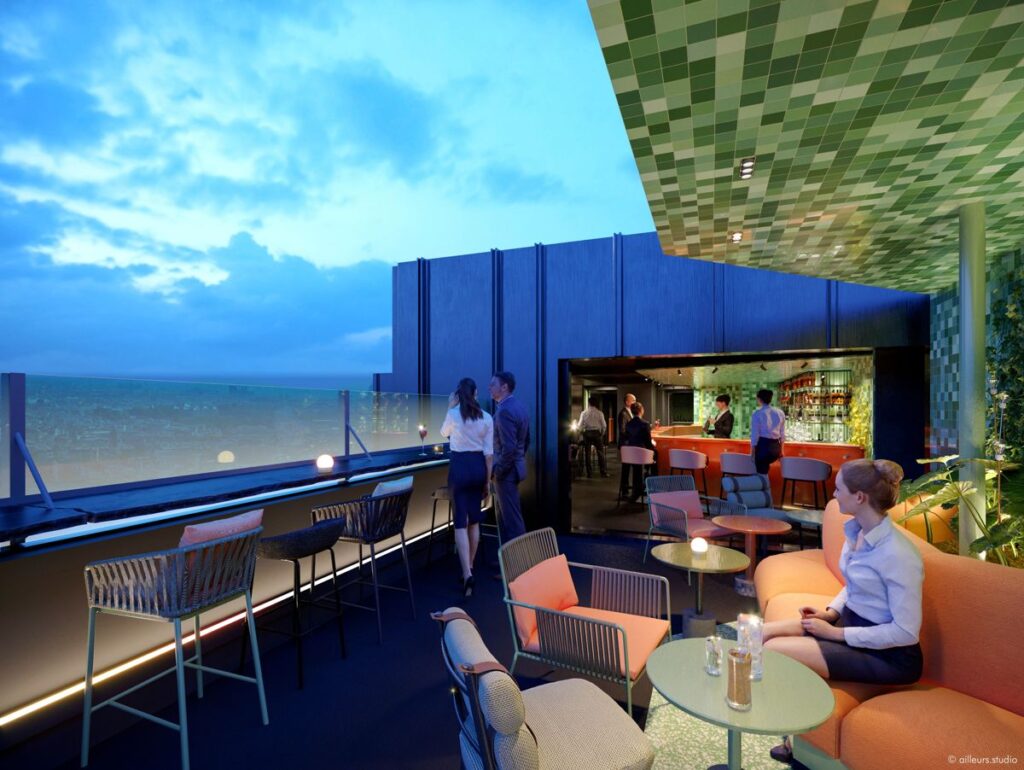 Terrasse du Sky Bar