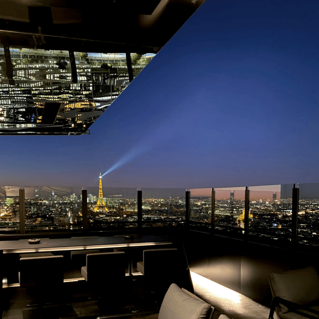 Vue depuis la terrasse