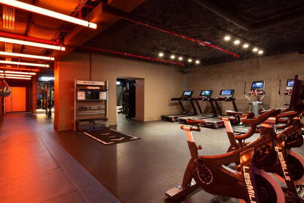 Salle de fitness