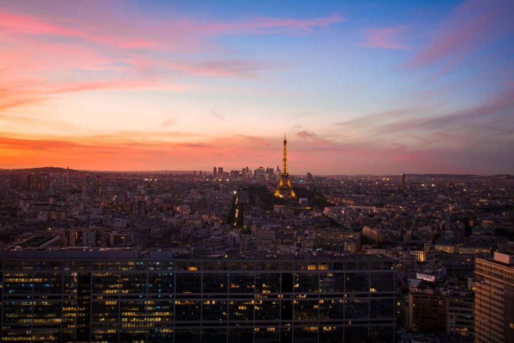 La vue sur Paris