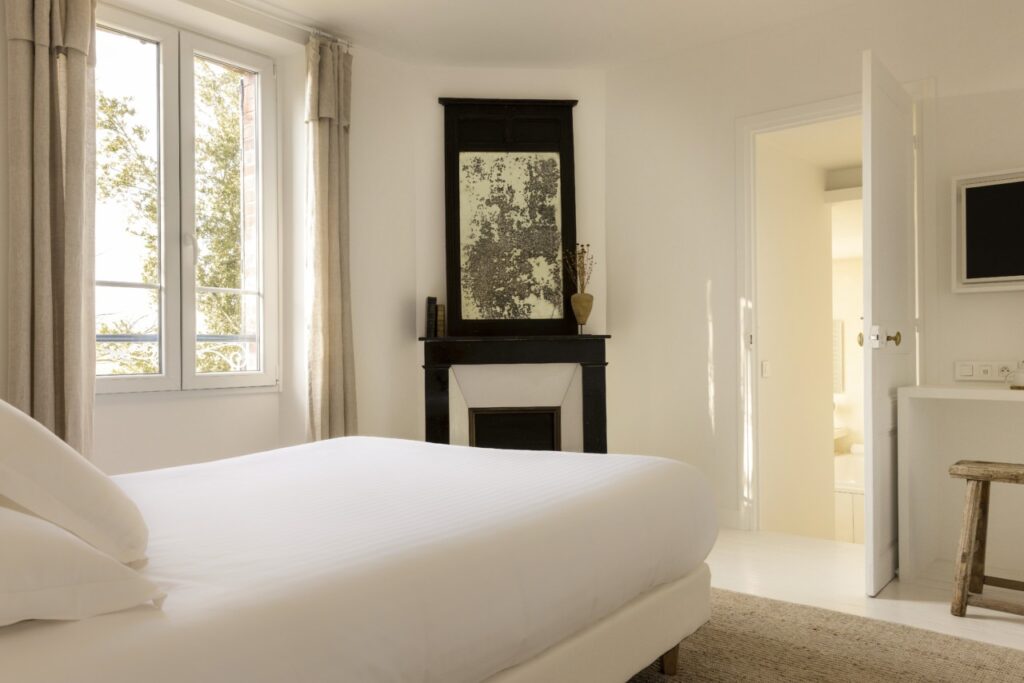 Suite avec cheminée