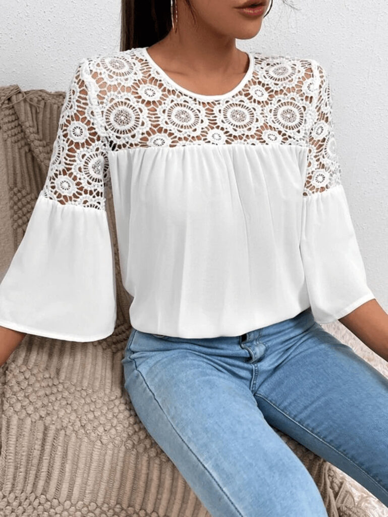 avis Shein tee-shirt blanc basique commande test