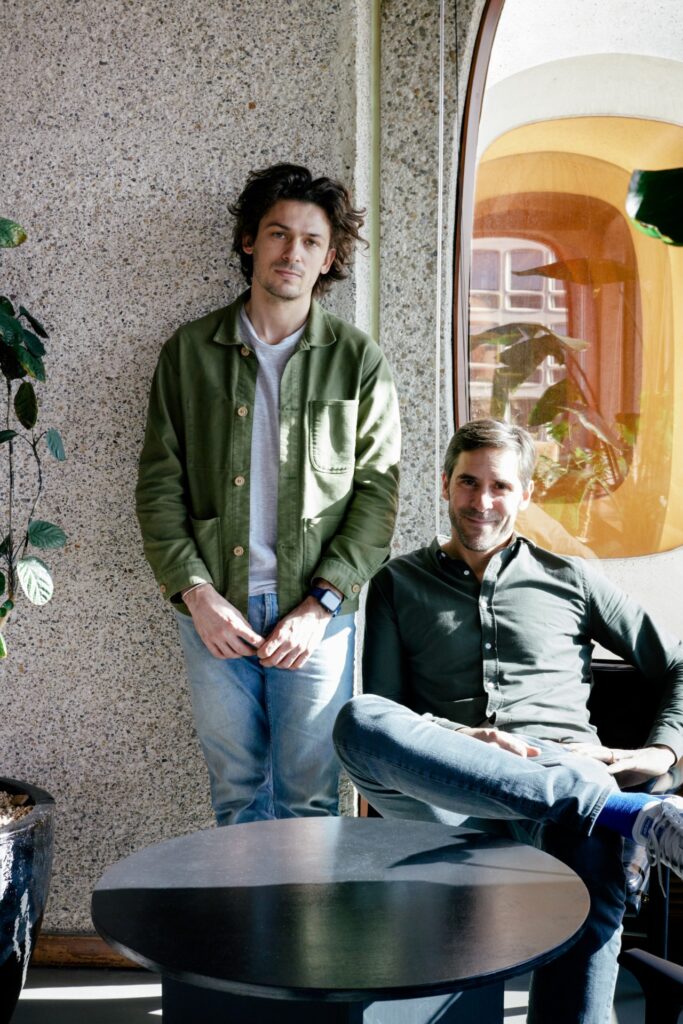 Thibaud Elzière et Robin Michel