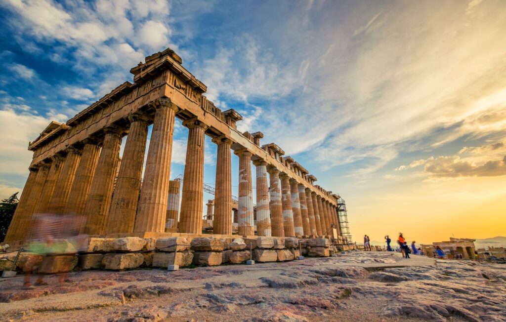 paysage du Péloponnèse en Grèce continentale