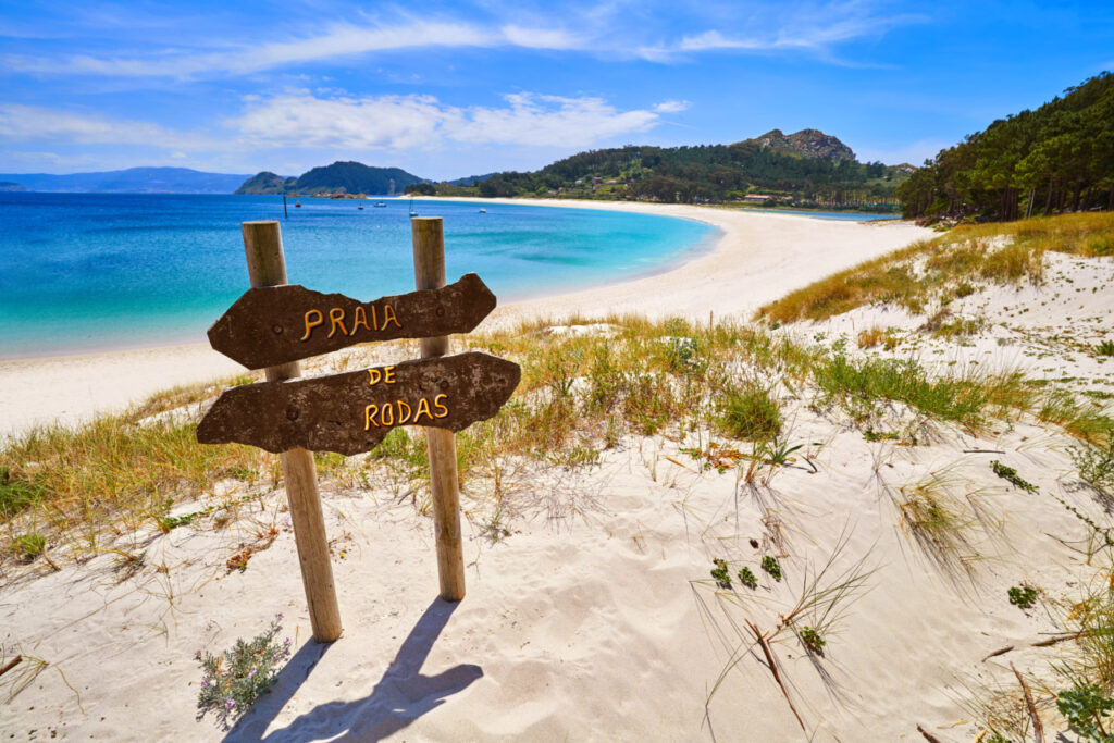 Praia de Rodas, Galice (Espagne)