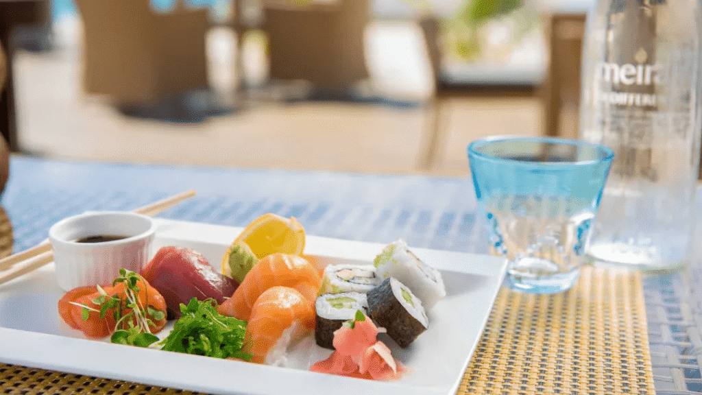 Plat sushi