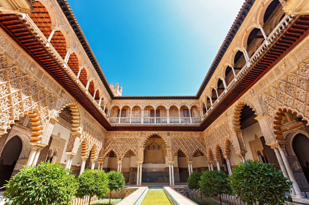 Séville Alcazar Espagne - décor House of the Dragon