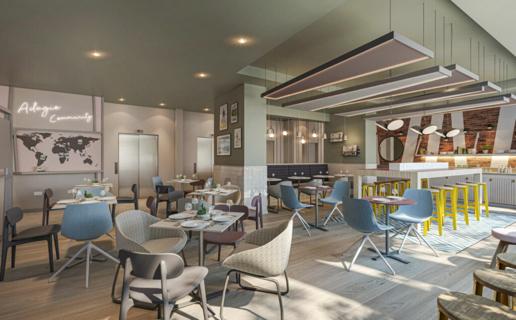 Restaurant adagio Glascow