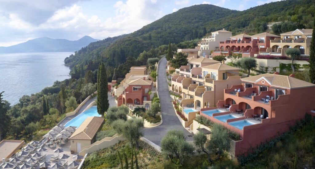 Vue sur le resort
