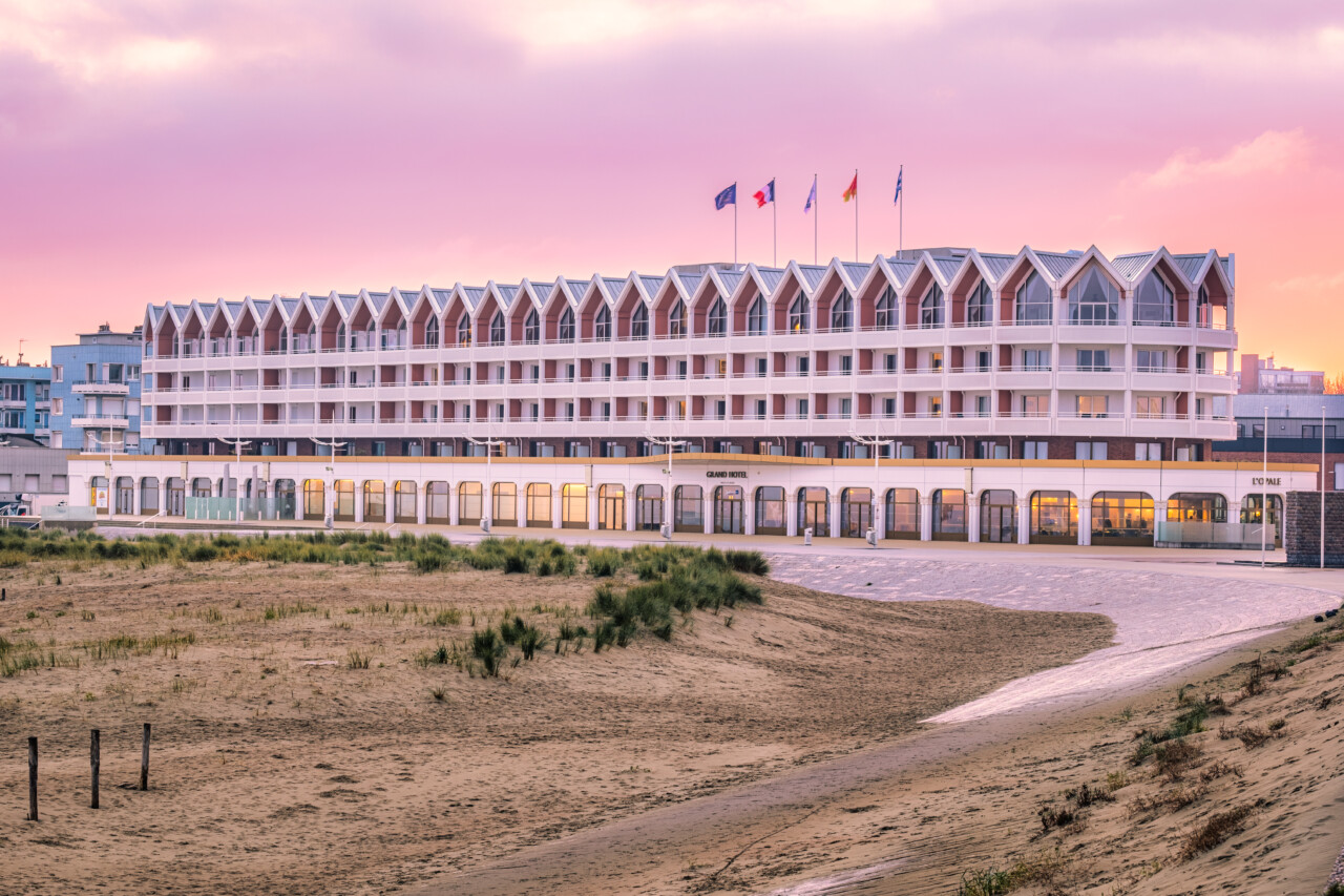 Un hotel bord de mer à malo les bains