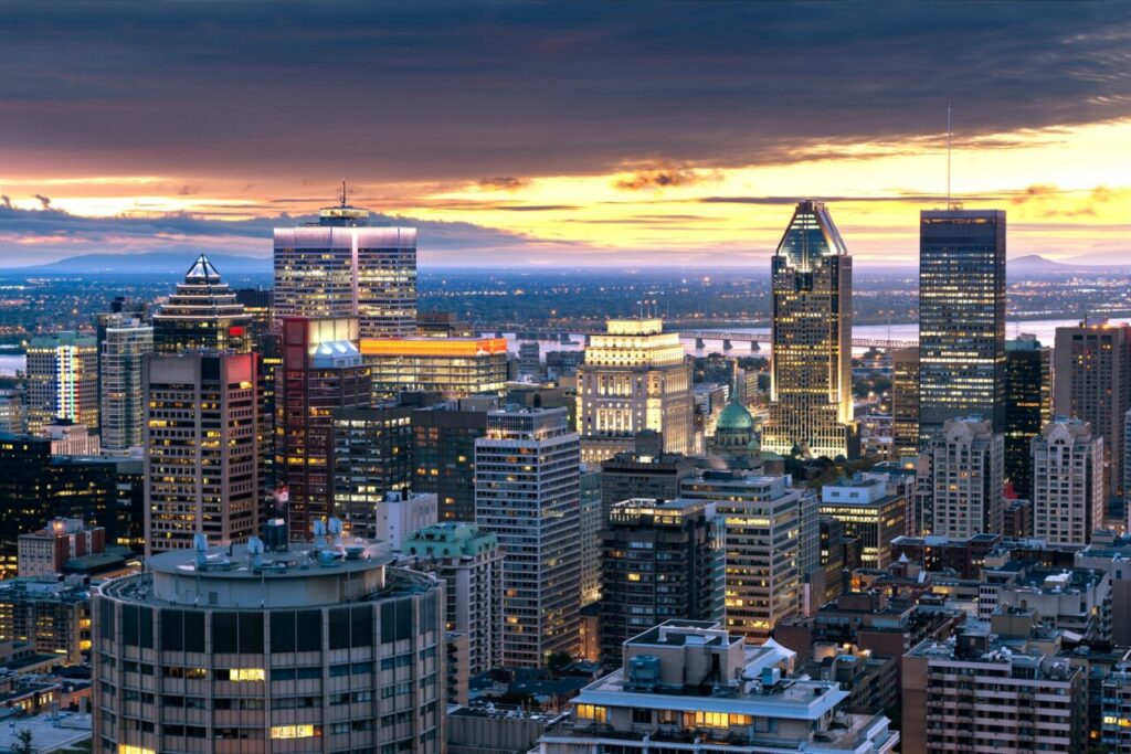 Le Canada comme un local