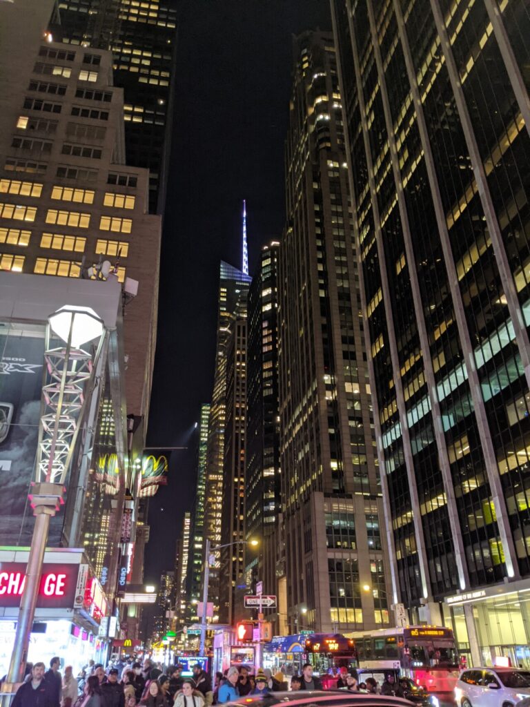 Près du Rockfeller center