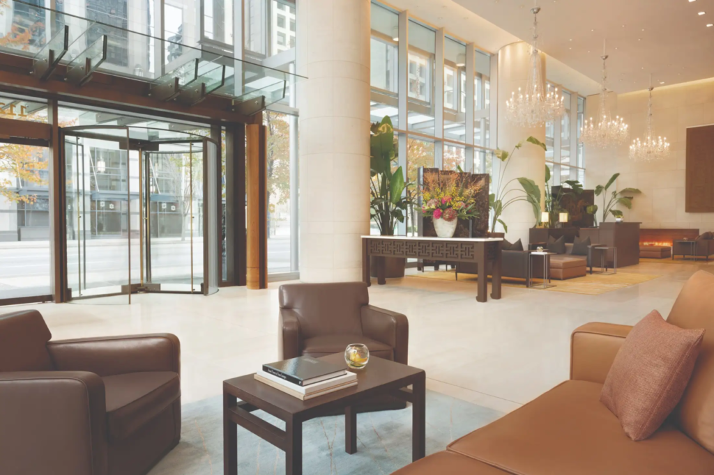 Shangri la lobby