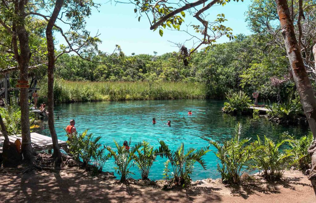Les cénotes de Playa del Carmen