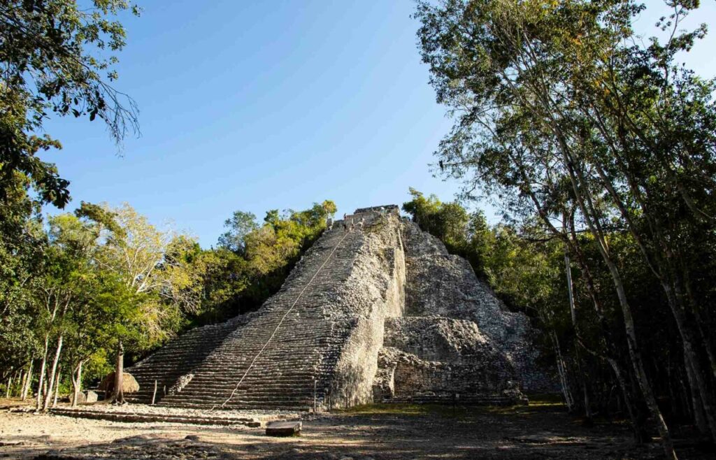Les ruines de Coba