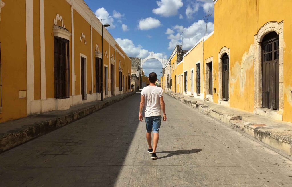 Dans les rues d'Izamal