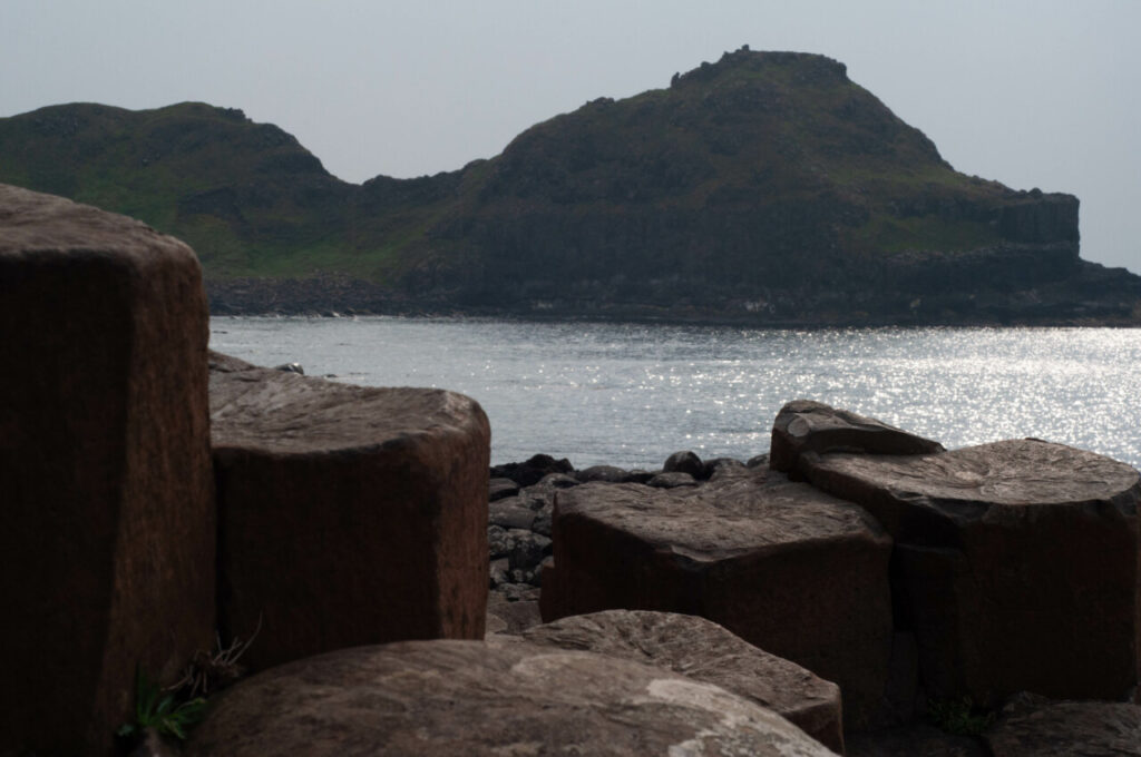 Les rochers sur la plage