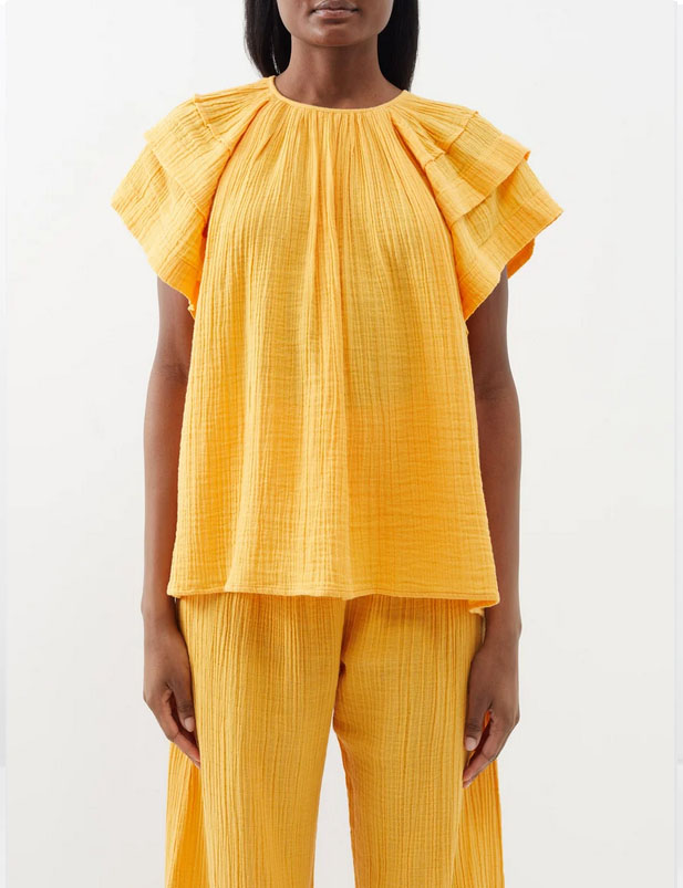 Blouse coton nervuré Anaak 355€