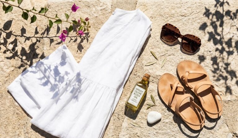 Les vêtements que j'ai emporté en Grèce