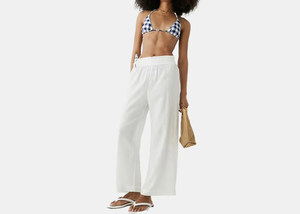 Tenue de plage avec le pantalon J. Crew