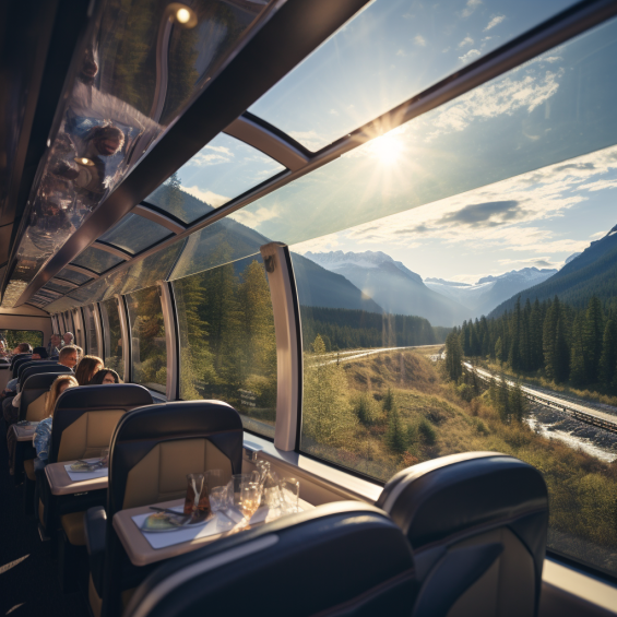 Rocky mountaineer