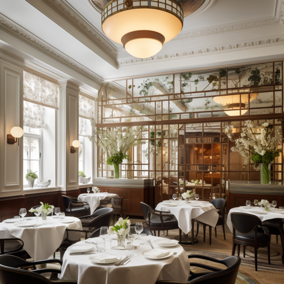 Le Restaurant du Claridge : Un établissement hors du temps