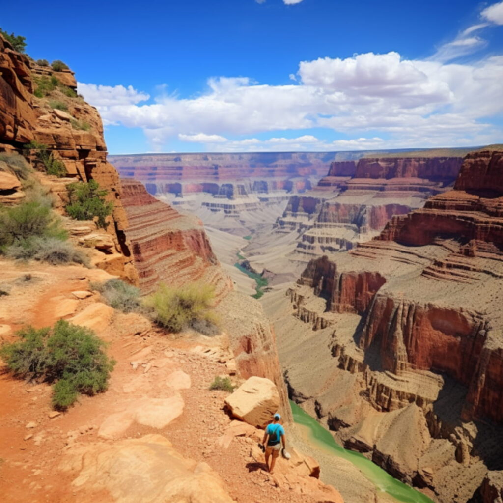Julien randonnée grand canyon
