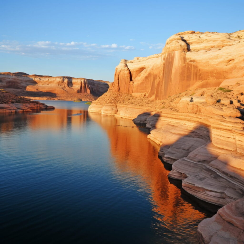 Les falaises du Lac Powell