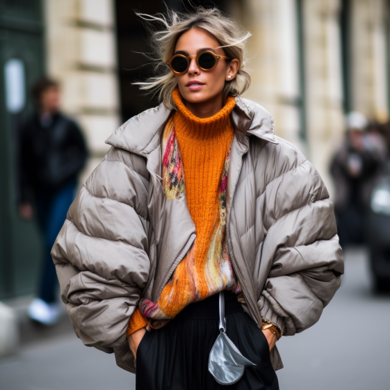 Layering vêtements femme superposition en hiver