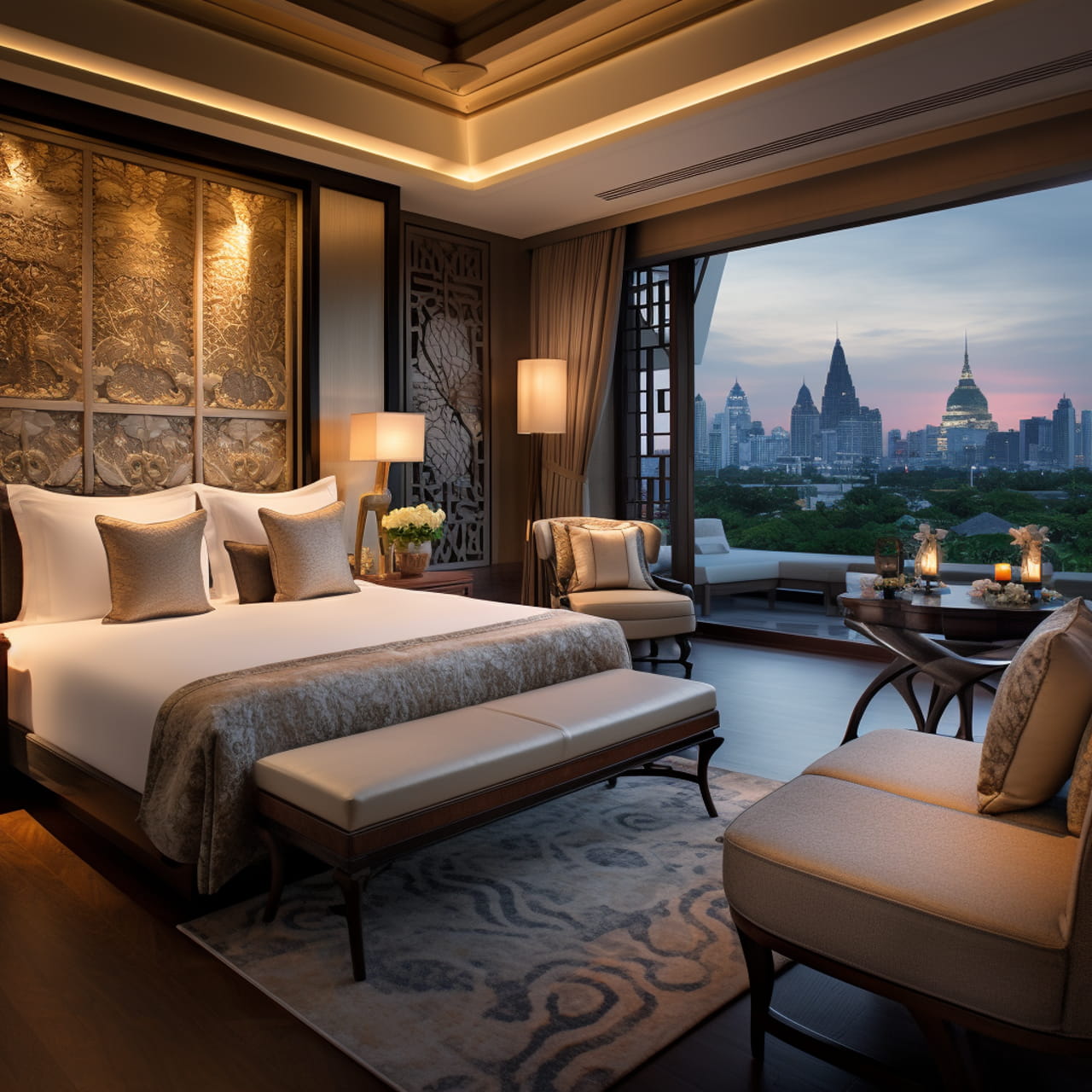 mandarin oriental interiors bangkok